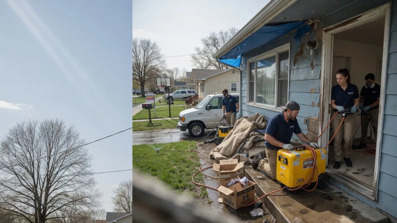 Basement Flood Cleanup in Villa Ridge, MO near me